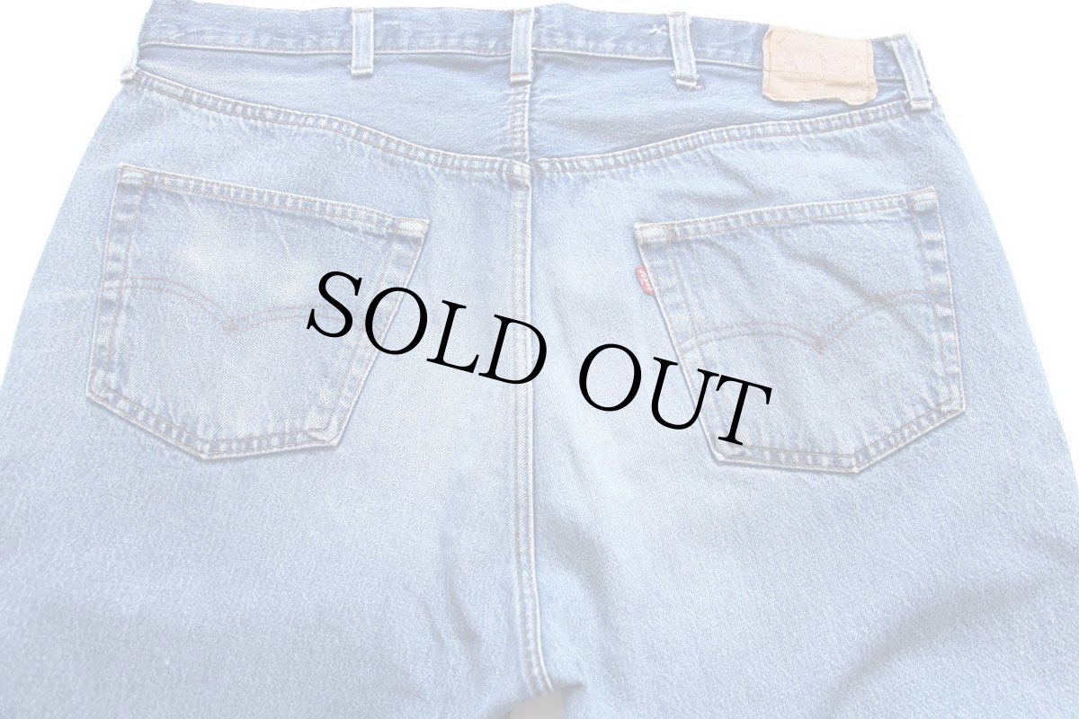 画像5: 80s USA製 Levi'sリーバイス 501 デニムパンツ W44 L36★183 特大 (5)