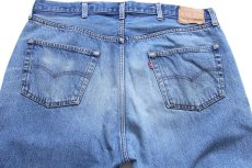 画像5: 80s USA製 Levi'sリーバイス 501 デニムパンツ W44 L36★183 特大 (5)