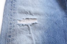 画像8: 00s メキシコ製 Levi'sリーバイス 501 ダメージ デニムパンツ ヒゲ W38★199 (8)