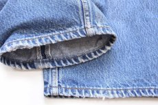 画像9: 00s メキシコ製 Levi'sリーバイス 501 ダメージ デニムパンツ ヒゲ W38★199 (9)