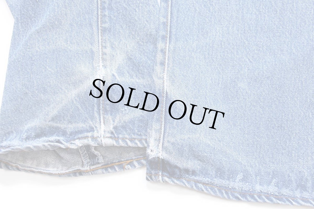 画像10: 80s USA製 Levi'sリーバイス 501 デニムパンツ W44 L36★183 特大 (10)