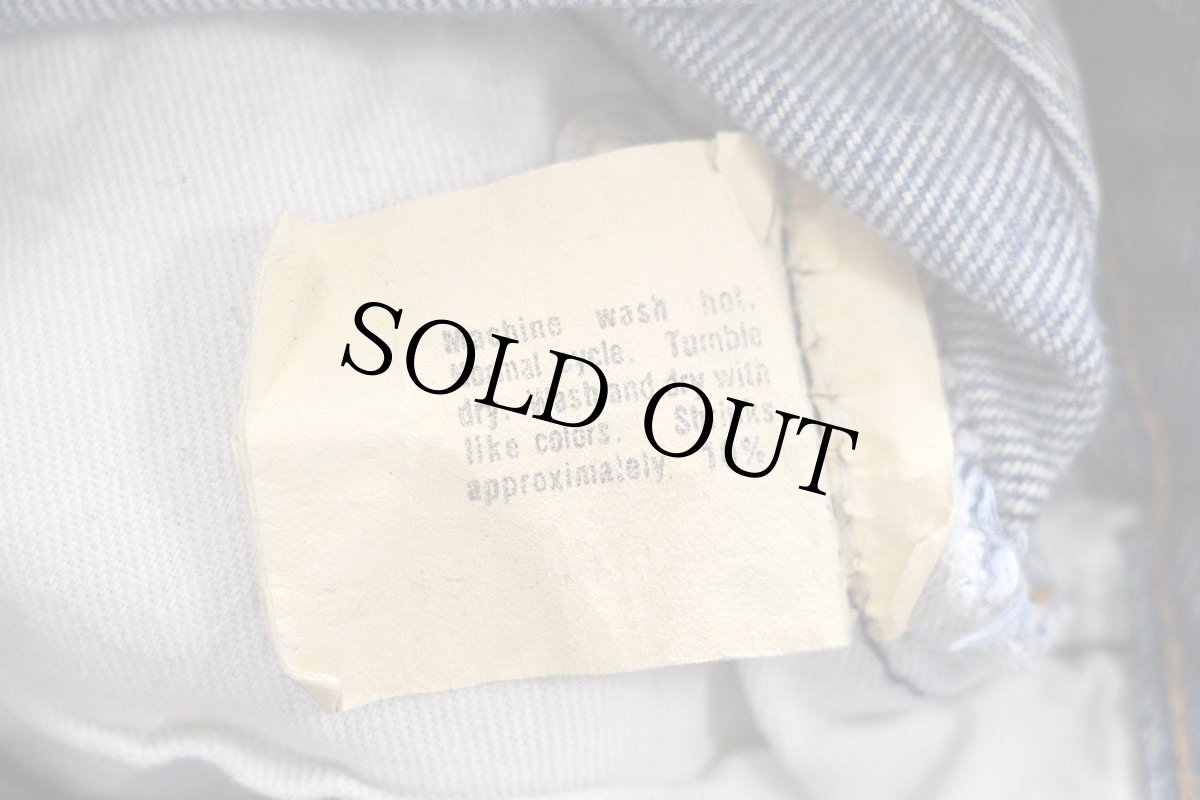 画像7: 80s USA製 Levi'sリーバイス 501 デニムパンツ W44 L36★183 特大 (7)