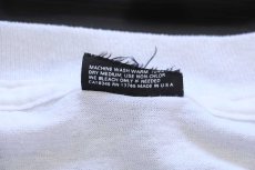 画像6: 90s USA製 San Francisco 竹 アート Tシャツ 白 XL (6)
