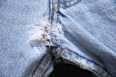 画像8: 80s USA製 Levi'sリーバイス 501 リペア デニムパンツ ボロ W38★195 (8)