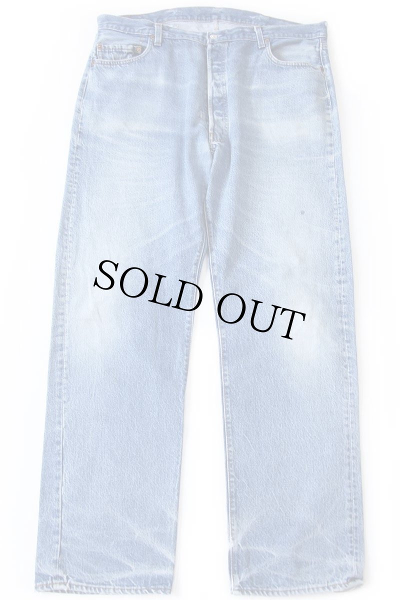 画像2: 80s USA製 Levi'sリーバイス 501 デニムパンツ W44 L36★183 特大 (2)