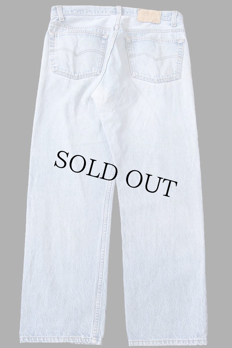 画像3: 80s USA製 Levi'sリーバイス 501 リペア デニムパンツ ボロ W38★195 (3)