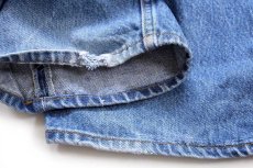 画像9: 90s USA製 Levi'sリーバイス 501 デニムパンツ ヒゲ W42★182 (9)