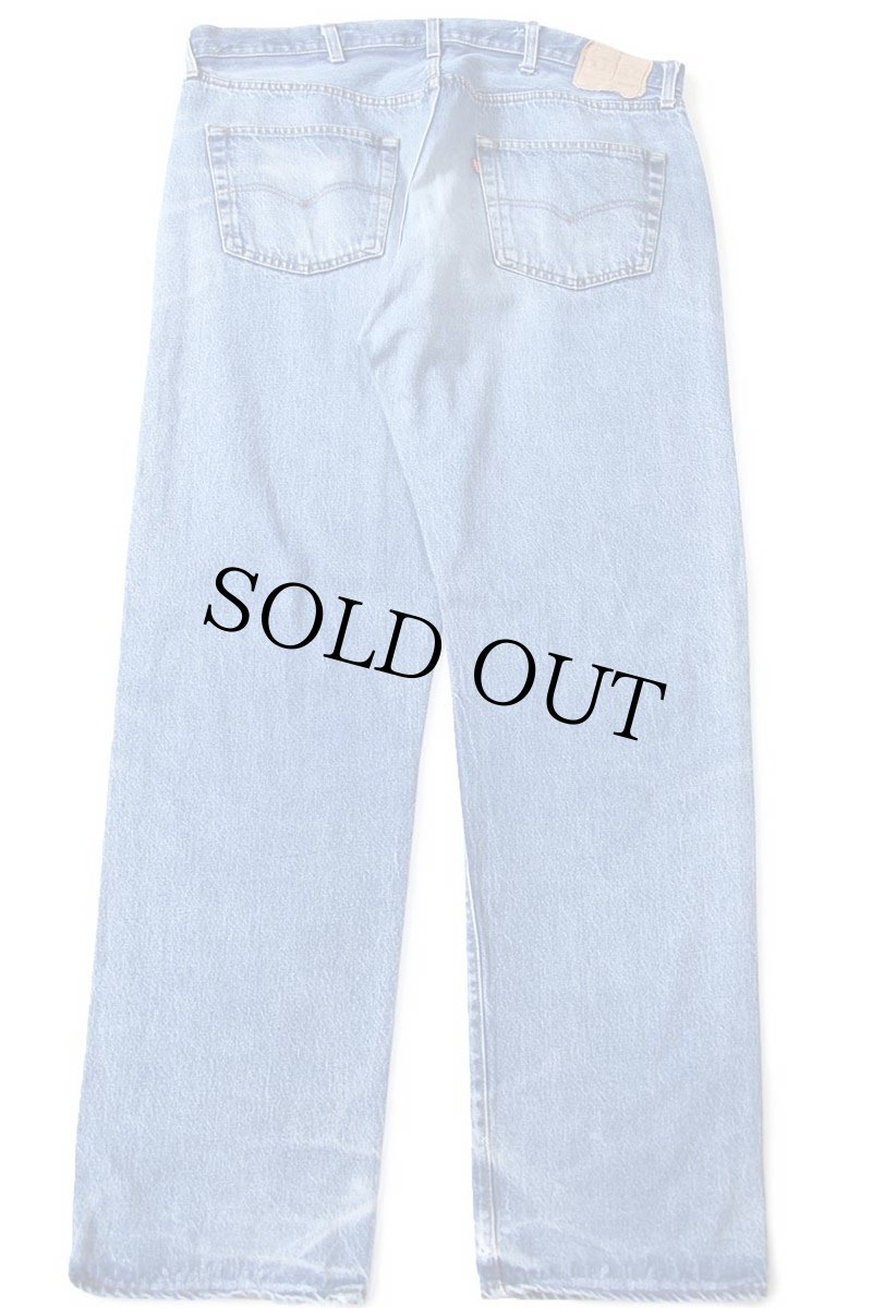 画像3: 80s USA製 Levi'sリーバイス 501 デニムパンツ W44 L36★183 特大 (3)