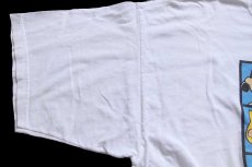 画像7: The Peanuts Bunch スヌーピー チャーリーブラウン サリー ライナス キャラクター コットンTシャツ 白 特大 (7)