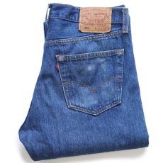 画像1: 90s USA製 Levi'sリーバイス 501 デニムパンツ ヒゲ W33 L32★185 (1)