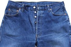 画像4: 90s 英国製 Levi'sリーバイス 501 デニムパンツ W36 L32★186 ユーロ (4)