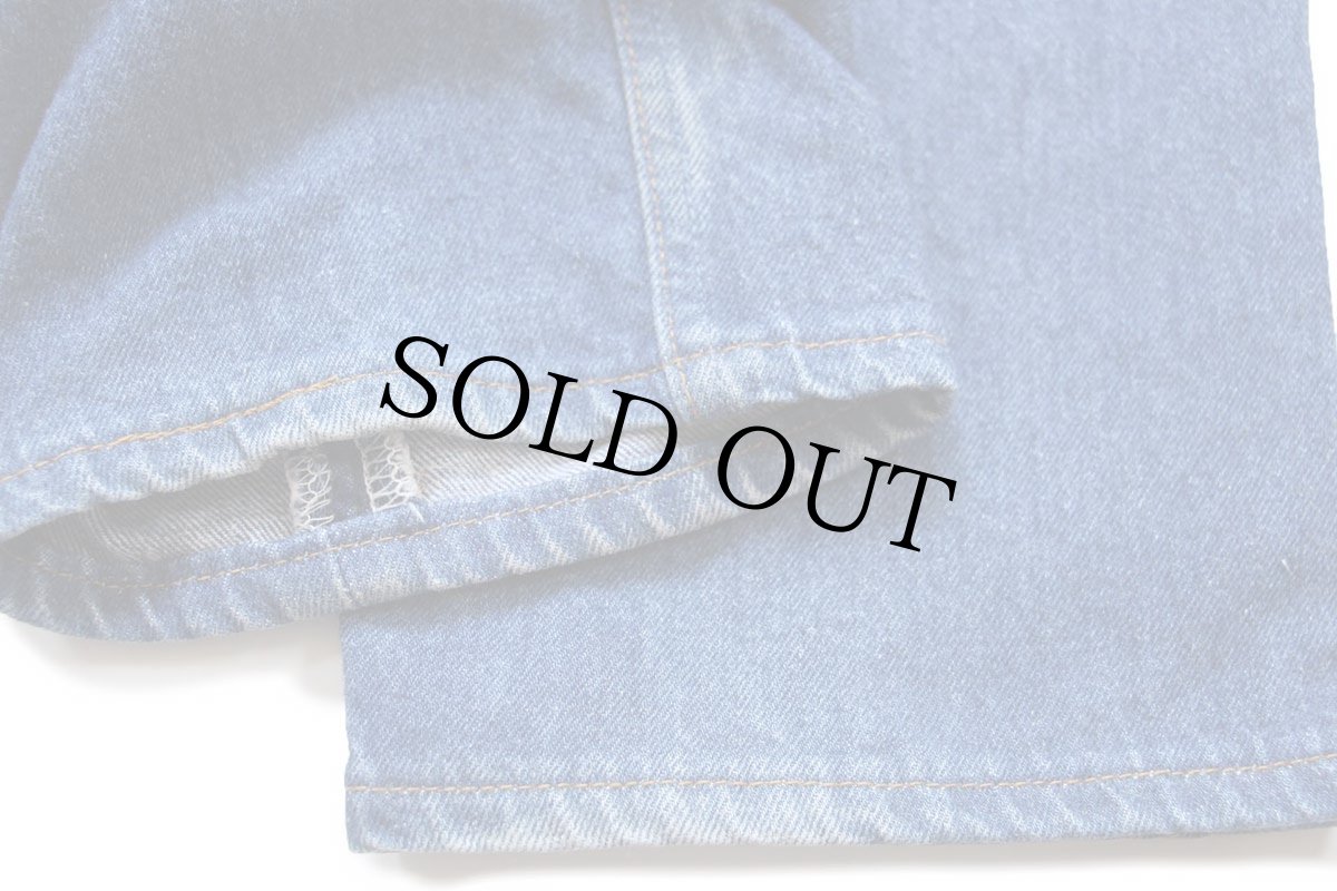 画像9: 90s USA製 Levi'sリーバイス 501 デニムパンツ ヒゲ W33 L32★185 (9)