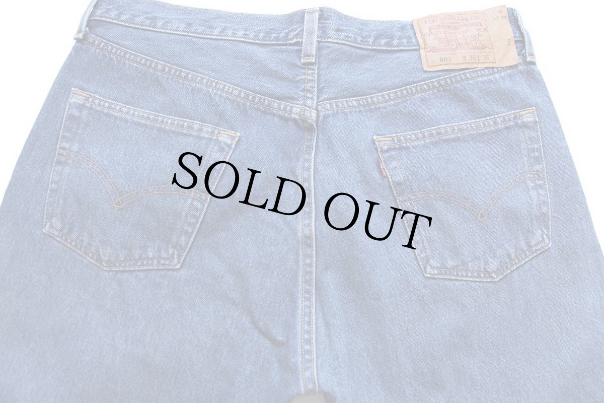 画像5: 90s USA製 Levi'sリーバイス 501 デニムパンツ W36 L36★187 (5)