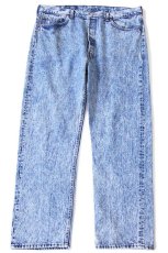 画像2: 80s USA製 Levi'sリーバイス 501 ケミカルウォッシュ デニムパンツ W40 L30★アシッド (2)