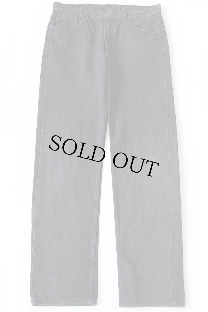 画像2: 90s USA製 Levi'sリーバイス 501 ブラック デニムパンツ W36 L32 (2)