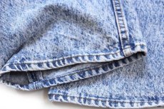 画像9: 80s USA製 Levi'sリーバイス 501 ケミカルウォッシュ デニムパンツ W40 L30★アシッド (9)
