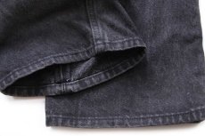 画像8: 90s USA製 Levi'sリーバイス 501 ブラック デニムパンツ W36 L32 (8)