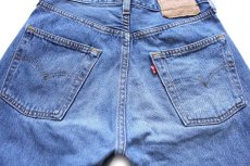 画像4: 90s 英国製 Levi'sリーバイス 501 カットオフ デニム ショートパンツ W29★ショーツ ユーロ (4)
