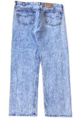 画像3: 80s USA製 Levi'sリーバイス 501 ケミカルウォッシュ デニムパンツ W40 L30★アシッド (3)