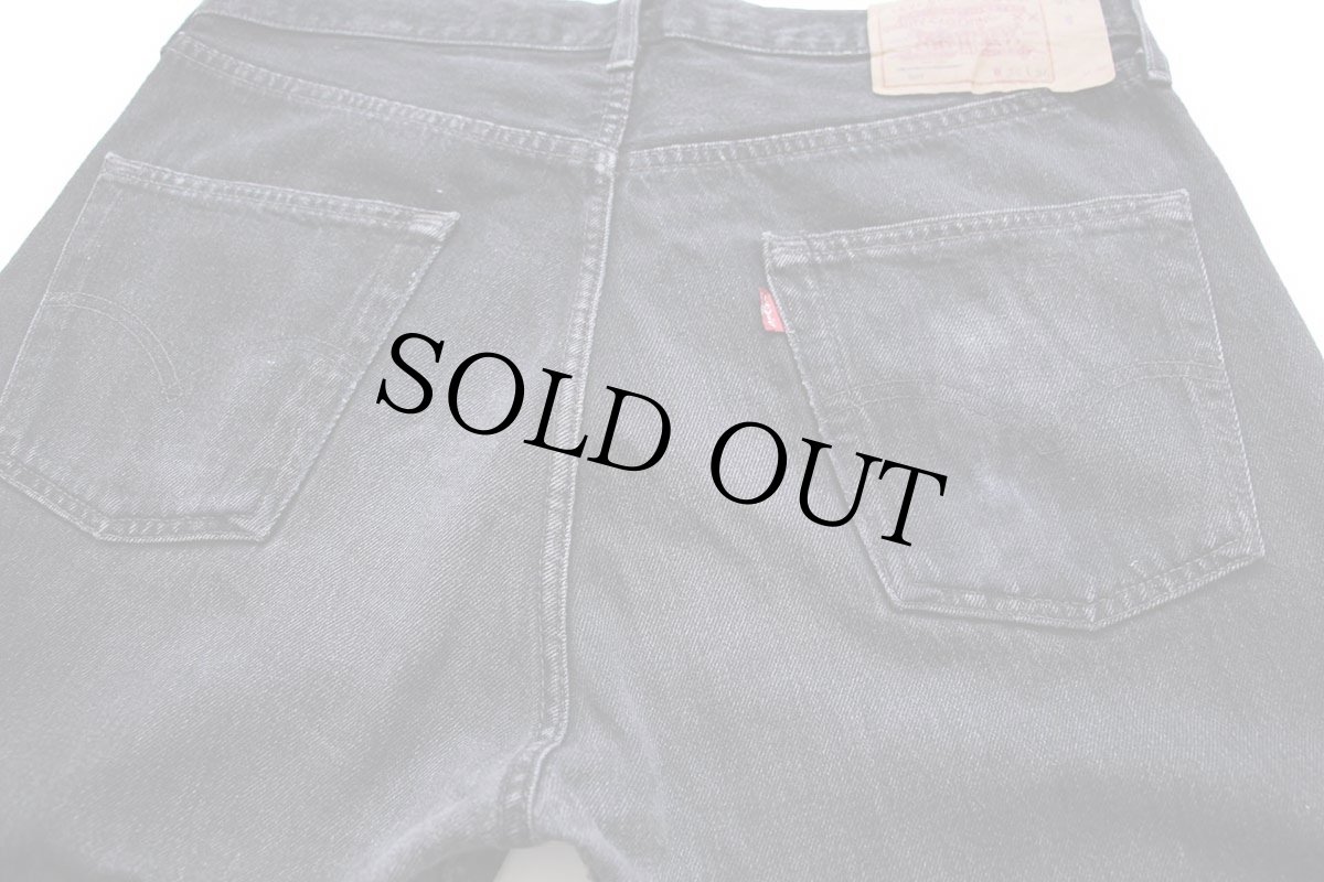 画像5: 90s フランス製 Levi'sリーバイス 501 ブラック デニムパンツ W36★ユーロ (5)