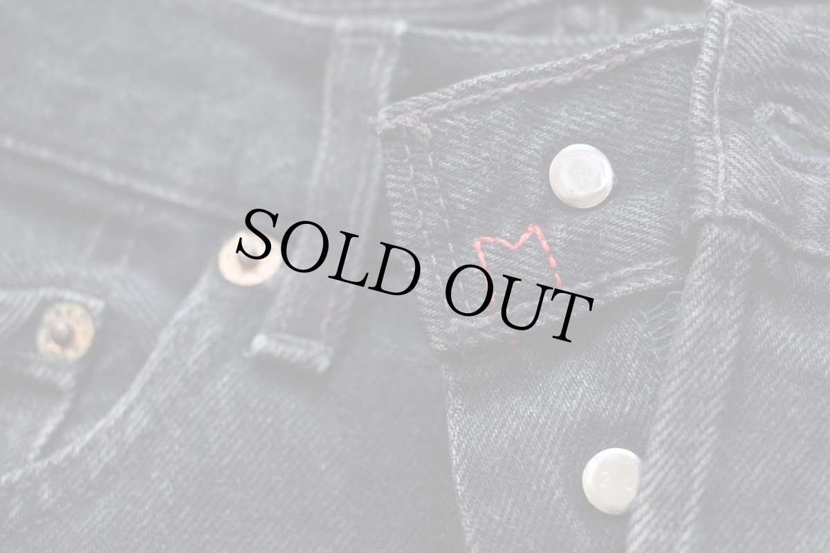 画像8: 90s フランス製 Levi'sリーバイス 501 ブラック デニムパンツ W36★ユーロ (8)