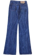 画像3: 80s USA製 Levi'sリーバイス 517 デニムパンツ W31 L34★88 ブーツカット (3)