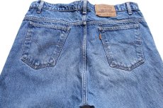 画像5: 90s メキシコ製 Levi'sリーバイス 505 デニムパンツ W38 L32★157 (5)