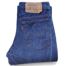 画像1: 80s USA製 Levi'sリーバイス 517 デニムパンツ W31 L34★88 ブーツカット (1)