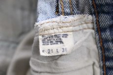 画像7: 70s USA製 Levi'sリーバイス 501 66後期 デニムパンツ ボロ W28 (7)