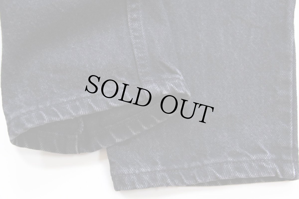 画像9: 90s USA製 Levi'sリーバイス 550 ブラック デニムパンツ W32 L30 (9)