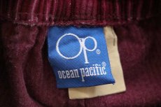 画像5: 80s USA製 OP ocean pacific オーシャンパシフィック 太畝 コーデュロイ ショートパンツ 紫 25★ショーツ (5)