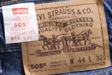 画像6: 90s メキシコ製 Levi'sリーバイス 505 デニムパンツ W44 L32★154 特大 (6)
