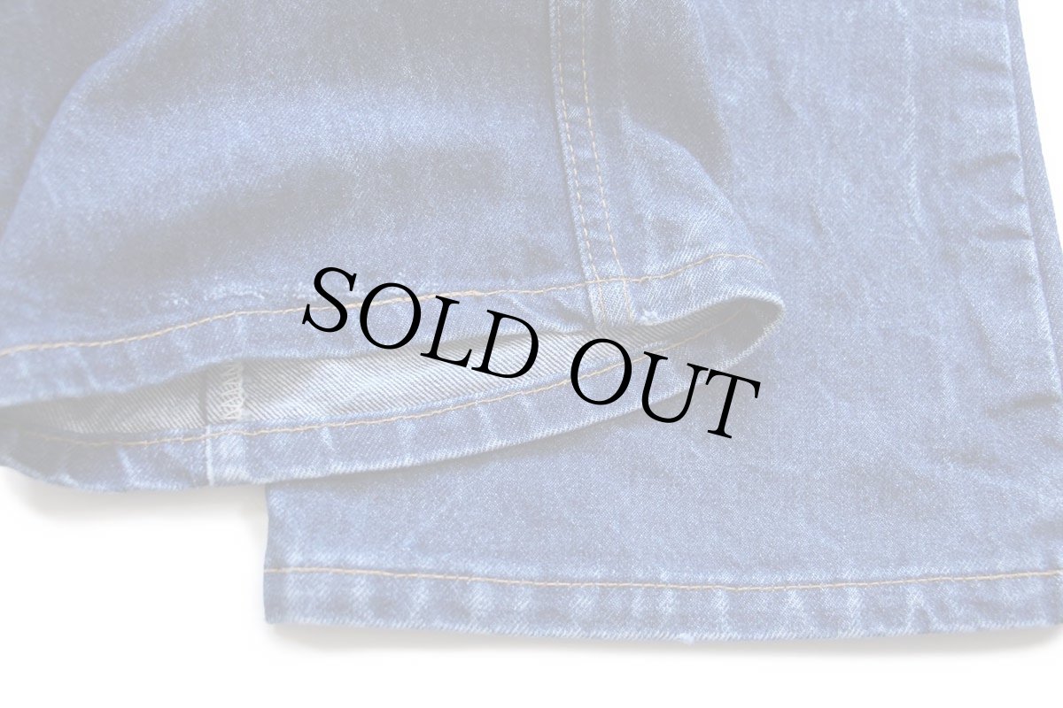 画像9: 90s USA製 Levi'sリーバイス 517 デニムパンツ ヒゲ W34 L33★89 ブーツカット (9)