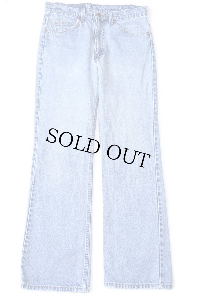 画像2: 90s USA製 Levi'sリーバイス 517 デニムパンツ W31 L30★87 ブーツカット (2)