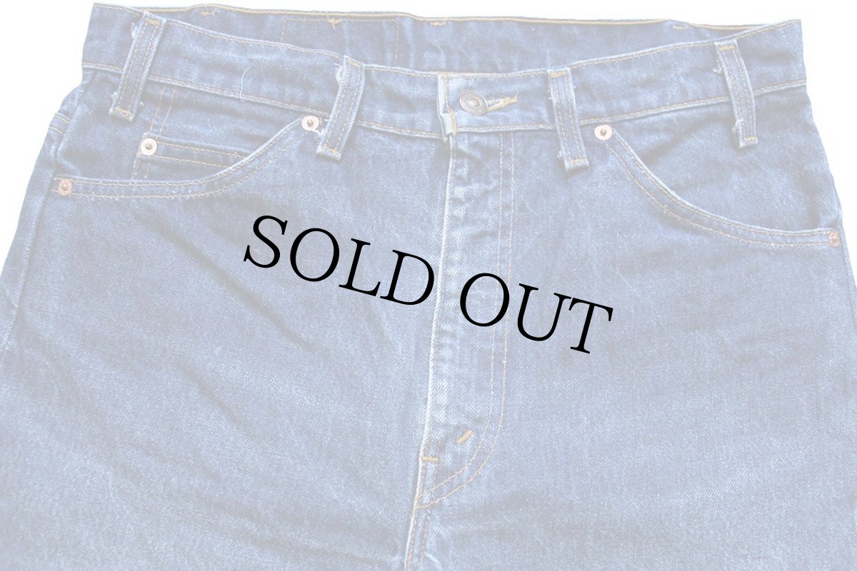 画像4: 90s USA製 Levi'sリーバイス 517 デニムパンツ ヒゲ W34 L33★89 ブーツカット (4)