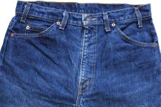 画像4: 90s USA製 Levi'sリーバイス 517 デニムパンツ ヒゲ W34 L33★89 ブーツカット (4)