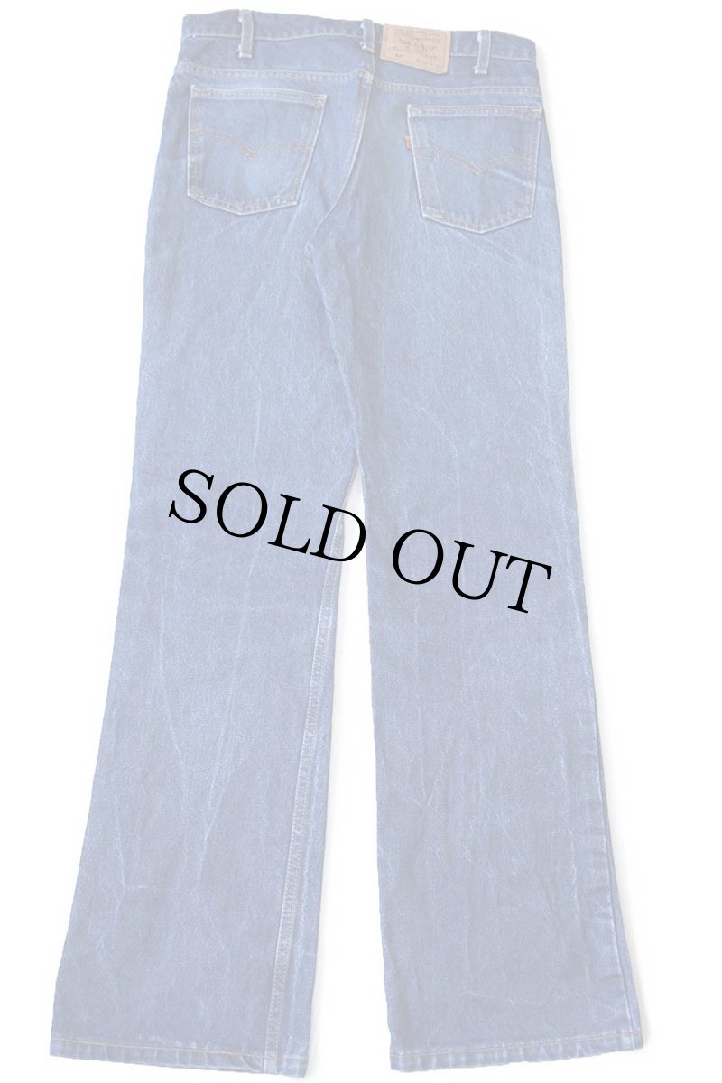 画像3: 90s USA製 Levi'sリーバイス 517 デニムパンツ ヒゲ W34 L33★89 ブーツカット (3)