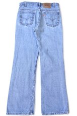 画像3: 90s USA製 Levi'sリーバイス 517 デニムパンツ W31 L30★87 ブーツカット (3)