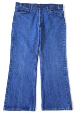 画像2: 80s USA製 Levi'sリーバイス 517 デニムパンツ W36★84 ブーツカット (2)