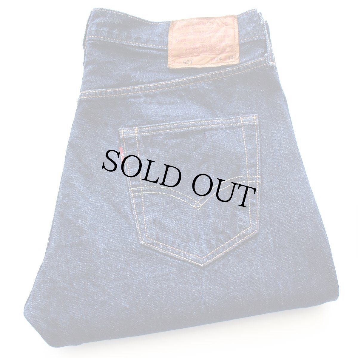 画像1: ブルガリア製 LEVI'Sリーバイス PREMIUM 501 BIGE デニムパンツ W34 L34★190 ユーロ (1)