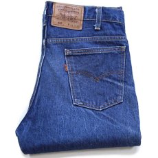画像1: 90s USA製 Levi'sリーバイス 517 デニムパンツ ヒゲ W34 L33★89 ブーツカット (1)