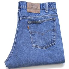 画像1: 90s USA製 Levi'sリーバイス 517 デニムパンツ W36★90 ブーツカット (1)