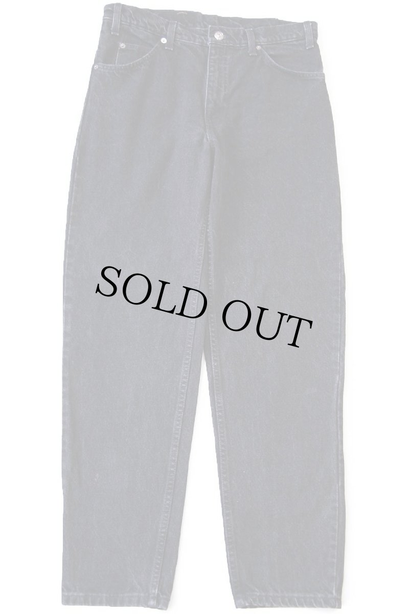 画像2: 90s USA製 Levi'sリーバイス 550 ブラック デニムパンツ W32 L30 (2)