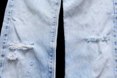 画像10: 70s USA製 Levi'sリーバイス 501 66後期 デニムパンツ ボロ W28 (10)