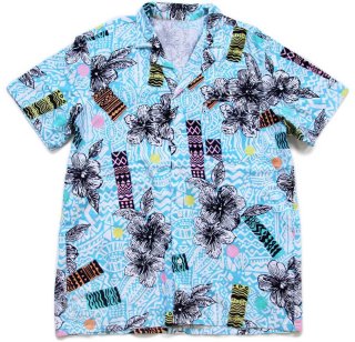 【美品】50s KAMEHAMEHA S/S Shirts コットン M Vintage 1950's Size XL “kamehameha” Label Atomic Cotton Loop
