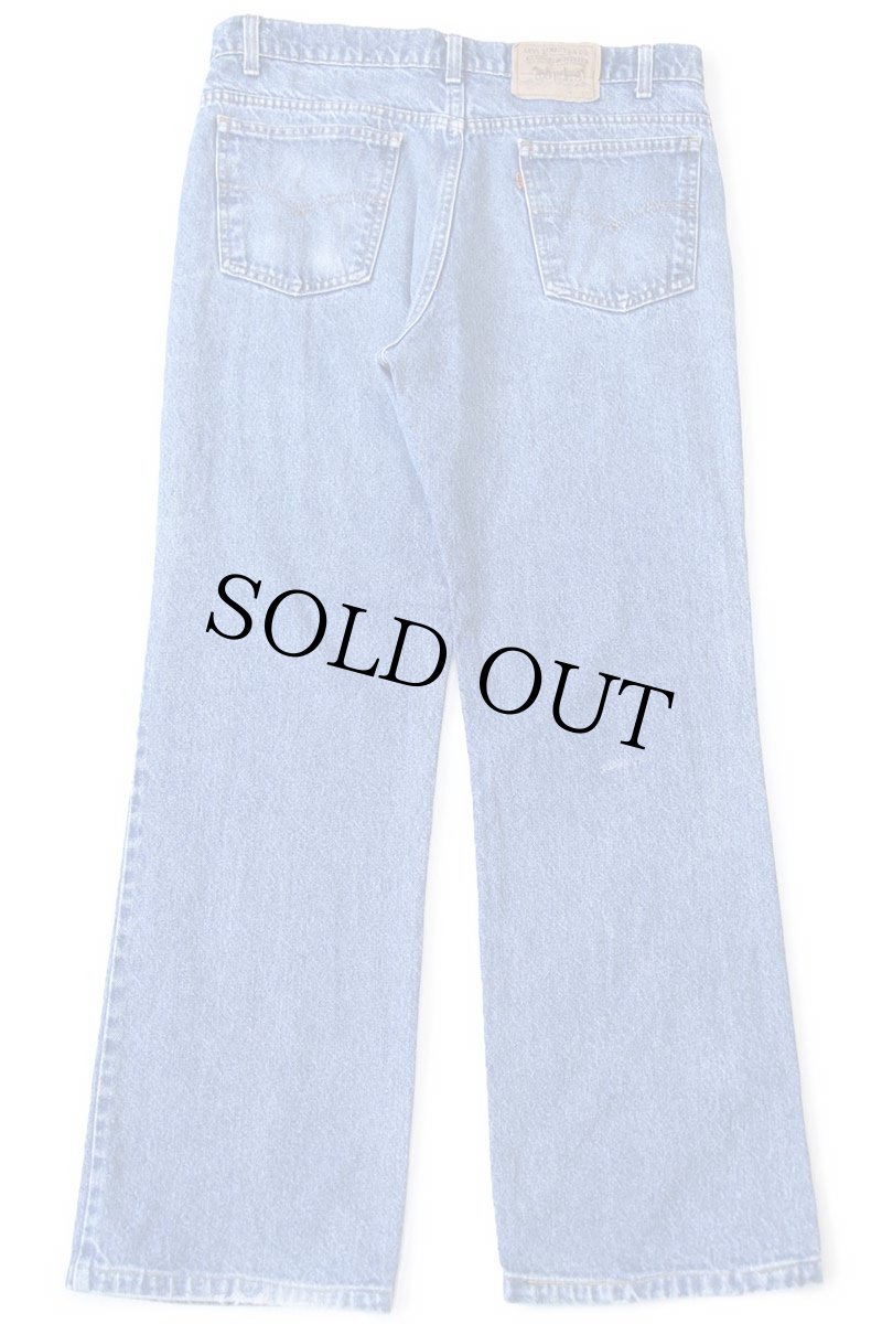 画像3: 90s USA製 Levi'sリーバイス 517 デニムパンツ W36★90 ブーツカット (3)