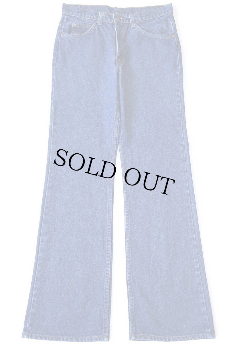 画像2: 80s USA製 Levi'sリーバイス 517 デニムパンツ W31 L32★85 ブーツカット (2)