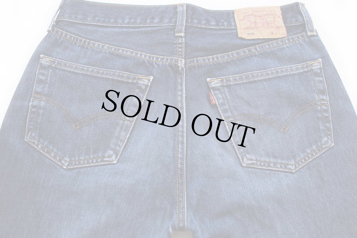 画像5: 00s トルコ製 Levi'sリーバイス 501 デニムパンツ ヒゲ W33★188 ユーロ (5)