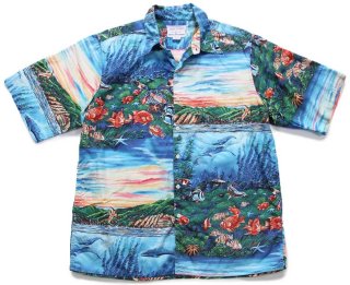 Vintage Aloha アロハ シャツ 50s 60s HAWAII ハワイ 50s-60s Vintage MADE IN HAWAII ALOHA 開襟 オープンカラー