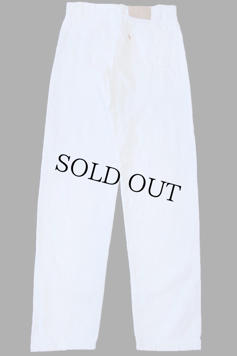 画像3: 90s USA製 Levi'sリーバイス 550 ホワイト デニムパンツ W32 L34★10 (3)